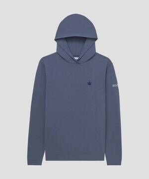 NEW BOAST men's greenwich sport hoodie in vintage navy heather
